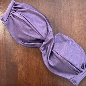 Sassy Purple Twist Bikini Top by Victoria’s Secret (strapless)
